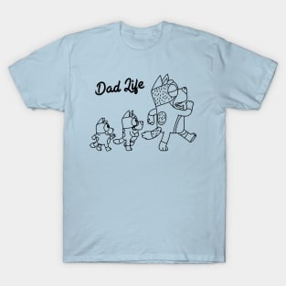 Bluey Dad Life T-Shirt